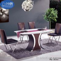 hot sale marble dining table and chair set CT-805# Y-605#