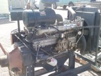 6BB1 Industrial Diesel engine water pump and hydraulic pump for Isuzu 