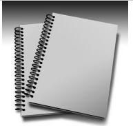 spiral notebook