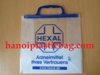 Clip handle plastic bag