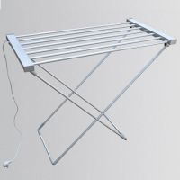 folding electric heated clothes drying rack