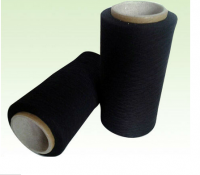 hot selling black 12s 70%cotton 30%polyester blend knitting socks yarn