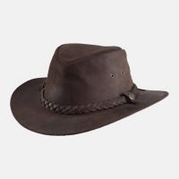 Oiled Suede Western Hat