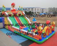 inflatable slide Super Mario Slide 14x7m