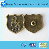 zinc alloy ,Durable in use , fancy engraved rivets