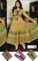 Net Embroidered Anarkali Suits