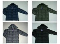 100% POLYESTER PADDING WINTER JACKET WITH DETACHABLE HOOD/ WORK WINTER JACKET FOR MENS