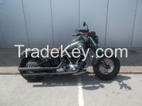 2012 HD Softail Slim Green Custom