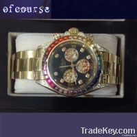High Quality Women Luxury  Watch quartz with  logo