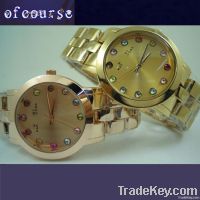 hot selling ladies watch rhinestone dial  luxury  watch logo