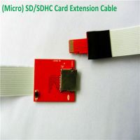 Micro SD card extension cable with Micro SD card to Micro SD female socket