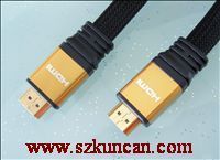 19 pin HDMI cable 1.4V with 1080P male to female, gold-plated  for computer , TV, DVD