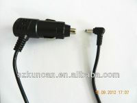 12V 2A 90degree  DC3.581.35mm  car power charging cable for cellhonephone Shenzhen Kuncan Electronics Co.,Ltd