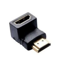 90degree 19 pin HDMI cable 1.4V connector ,male to female, gold-plated  for computer , TV, DVD