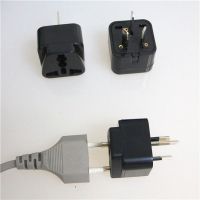 Euro 2pin plug to Australia plug travel adapter