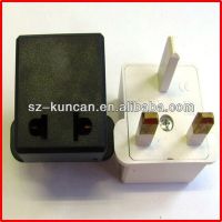 CE approval Euro to UK plug travel adapter