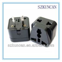 Universal 2pin/3pin female connector to Australia plug travel adapter