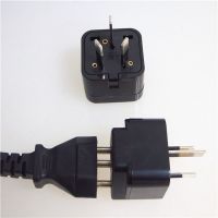 Swiss plug to Australia plug travel adapter