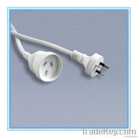 white saa power cord