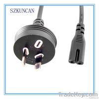 Black AU 3P power cord