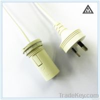 saa ac cords with bulb holder