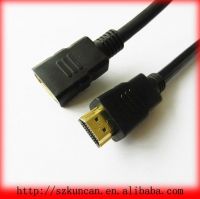 gold plated hdmi cable male to female