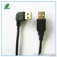 90 degree usb data cable