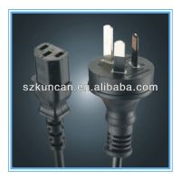 Australian 3 pin power cord to IEC C13/C5/C8 connector