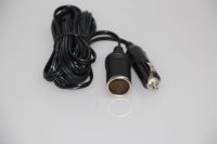 Cigar cable Cigarette lighter plug to female socket extension cable Suitable for DC 12V Output Car  