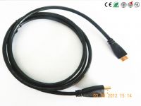Gold plated 6ft hdmi a to d cable