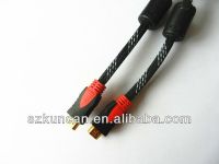 6m black color hdmi cable
