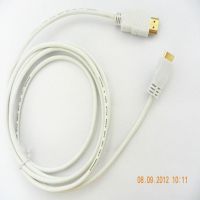 Bare copper conductor mini hdmi cable 