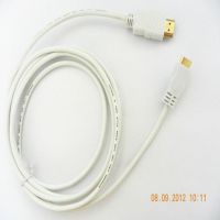 Bare copper conductor mini hdmi cable