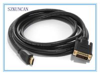 24K Gold plated DVI to hdmi cable