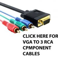 vga to rca splitter S-Video AV TV Adapter Conventer Cable for HDTV Laptop