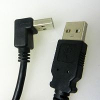 1m 3ft USB2.0 A Male Micro B Male ( Right Angled 90 degree ) Cable Data Charge