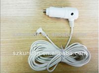 Cigarette Lighter Cable with Straight DC Plug