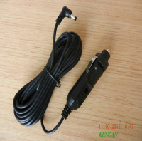 Korean style 12V/24V 3A car cigarette lighter adapter with DC cable