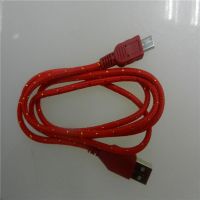 colorful flat micro usb cable