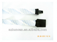 Black or white AWM 20624 micro sd extension cable TF/SD cable SD card cable for GPS/DVD/Camera