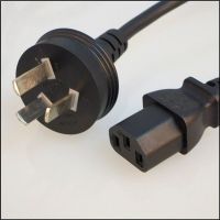 3 round pin power cord