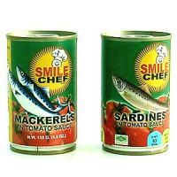 SMILE CHEF Canned Mackerels or Sardines in Tomato Sauce