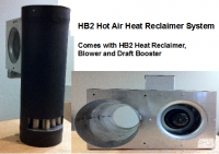 Stove Pipe Heat Reclaimer for Wood Stoves (HB2)