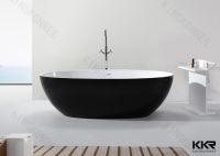 Hot selling solid surface Resin house hold bathtub