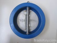 CE/API/ISO Wafer Double Plate Check Valve