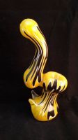Double Reversal Sticker and Ducktail Molino Bubbler2- Glass Smoking Pipes (Paypal Accepted)