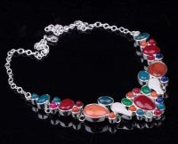 FASHION JEWELRY SEMI-PRECIOUS STONE NECKLACES