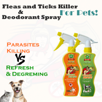Fleas and Ticks Killer and Odor Remover Spray for Pets