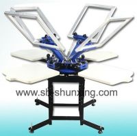 T-shirt screen printing machine