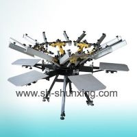 T-shirt screen printing machine